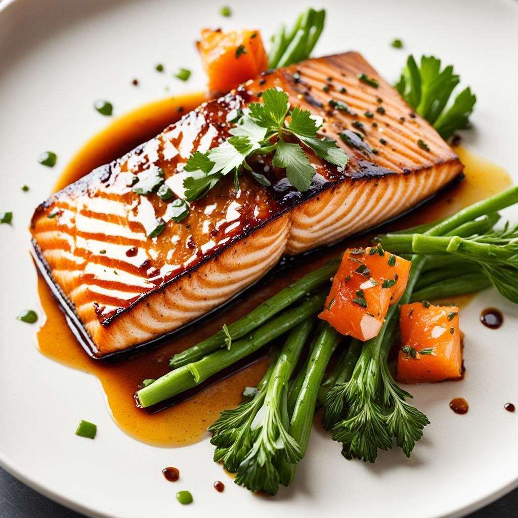 low fodmap salmon recipes ginger soy glaze